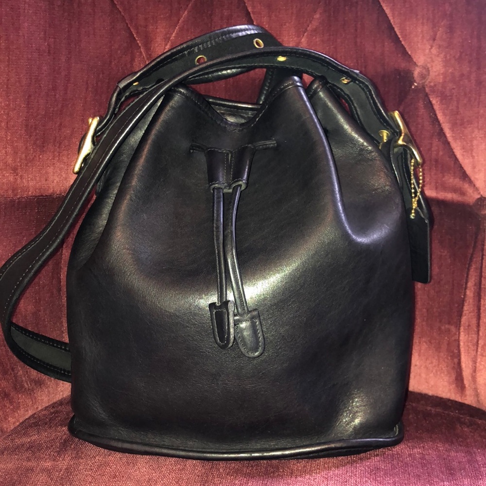 Coach leather purse